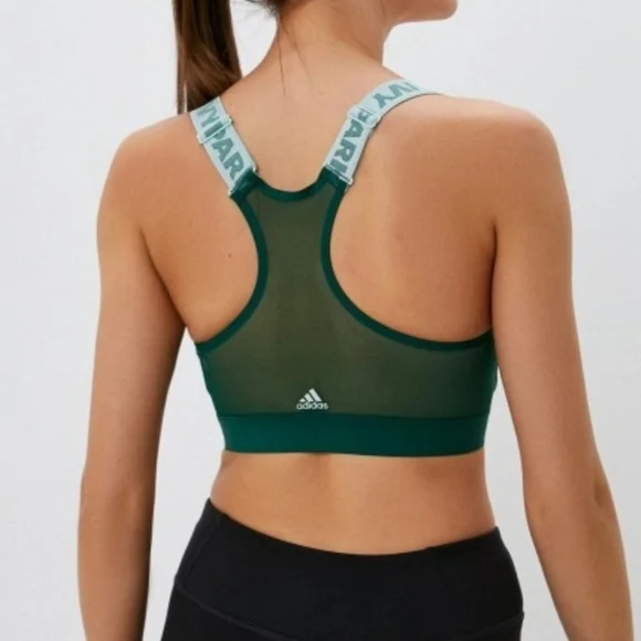 Adidas Activewear,  Gym, Workout, Ivy Park XS,Mesh, Support Bra w/ Front Zipper - Picture 2 of 8